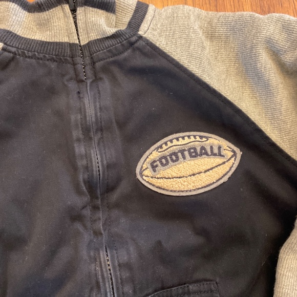 ๐ GYMBOREE boys varsity jacket - size 5/6 - Picture 2 of 5